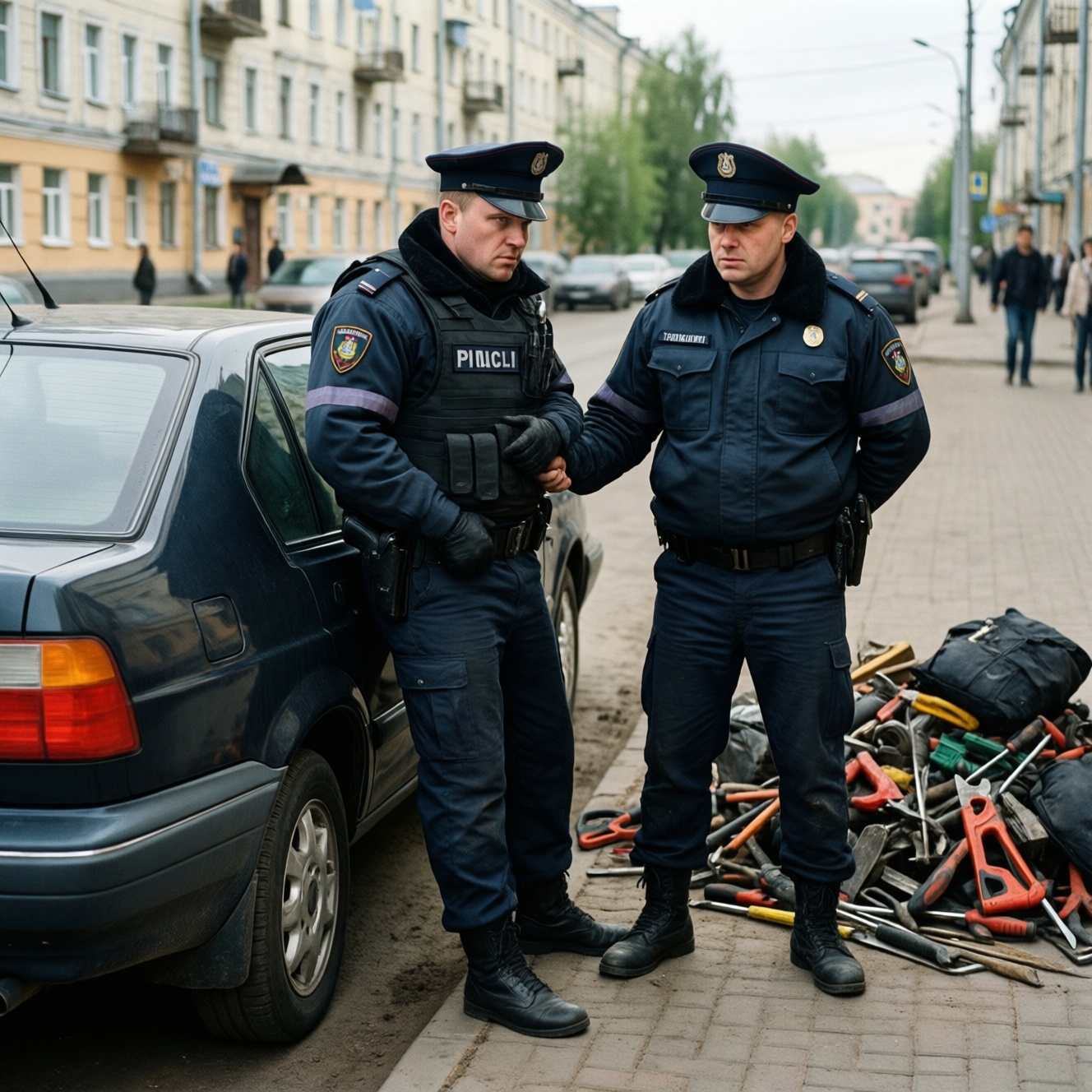 В Минске задержали подозреваемого в краже строительных инструментов из машин